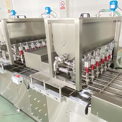 380V/50Hz Automatic Tray Filling Machine 15-150ml Volume Filling Equipment