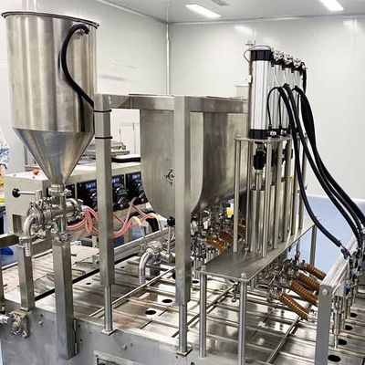 PLC Controlled MAP Tray Sealer Machine For Packing Hot Instant Snack Container