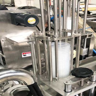 High Accuracy Rotary Cup Filling Sealing Machine Honey Bottle Sealing Machine
