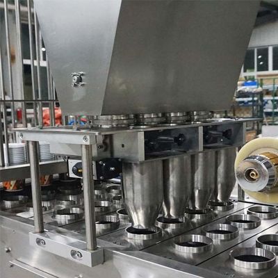 PLC Control Cup Filler Packaging Machine Stainless Steel Packing Machine