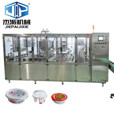 Economical Cup Filling And Sealing Machine Capable Of Packaging Liquid And Semi Liquid Items