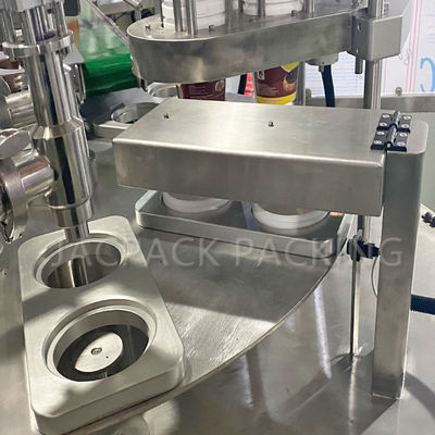 Filling And Sealing Machine For High Volume Production Of 2000cups/hour Ice Cream Yogurt Water Cup