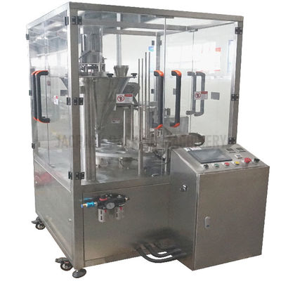 เครื่องประทับถ้วยพลาสติกหัวสอง 100-500 มล ความแม่นยําสูง ≤± 1%
