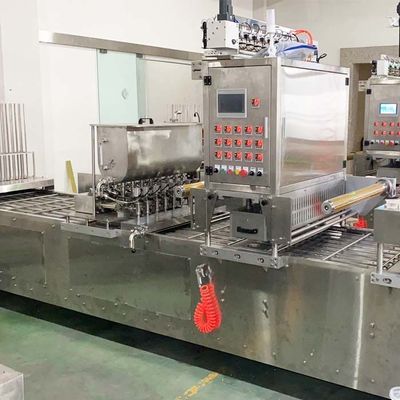 เครื่องบรรจุตู้อาหาร 3.5kw สําหรับถังอาหารเร็ว