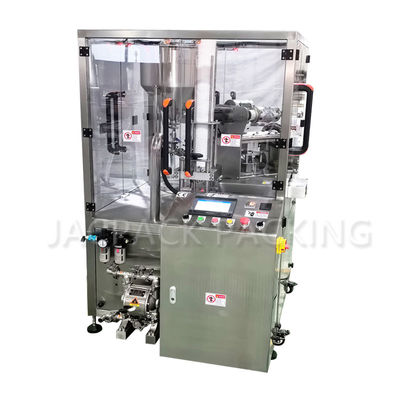 PLC ความเร็วสูงและ HMI การควบคุม Yogurt ถ้วยเติมเครื่องปิด